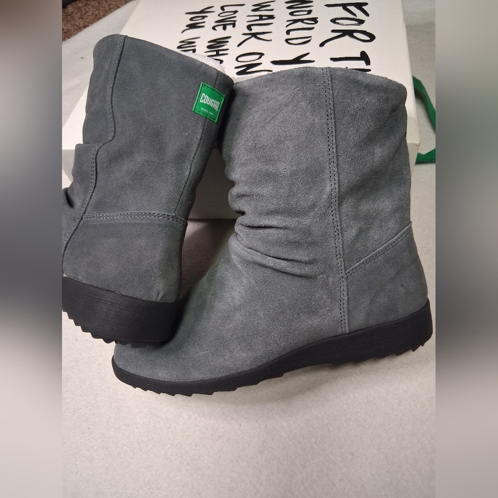 Cougar Gray Winter Boots - Picture 2 of 9